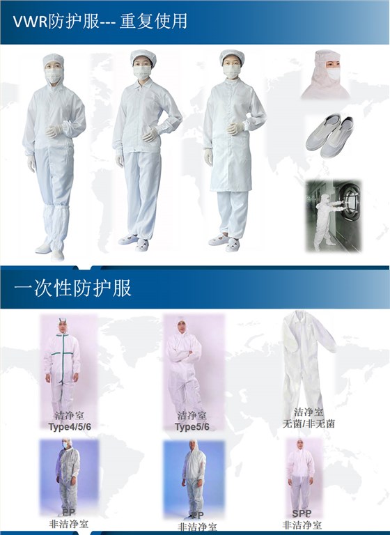 VWR中國的董經(jīng)理解說VWR一次性和重復(fù)防護服的使用情況、要求、比例和趨勢